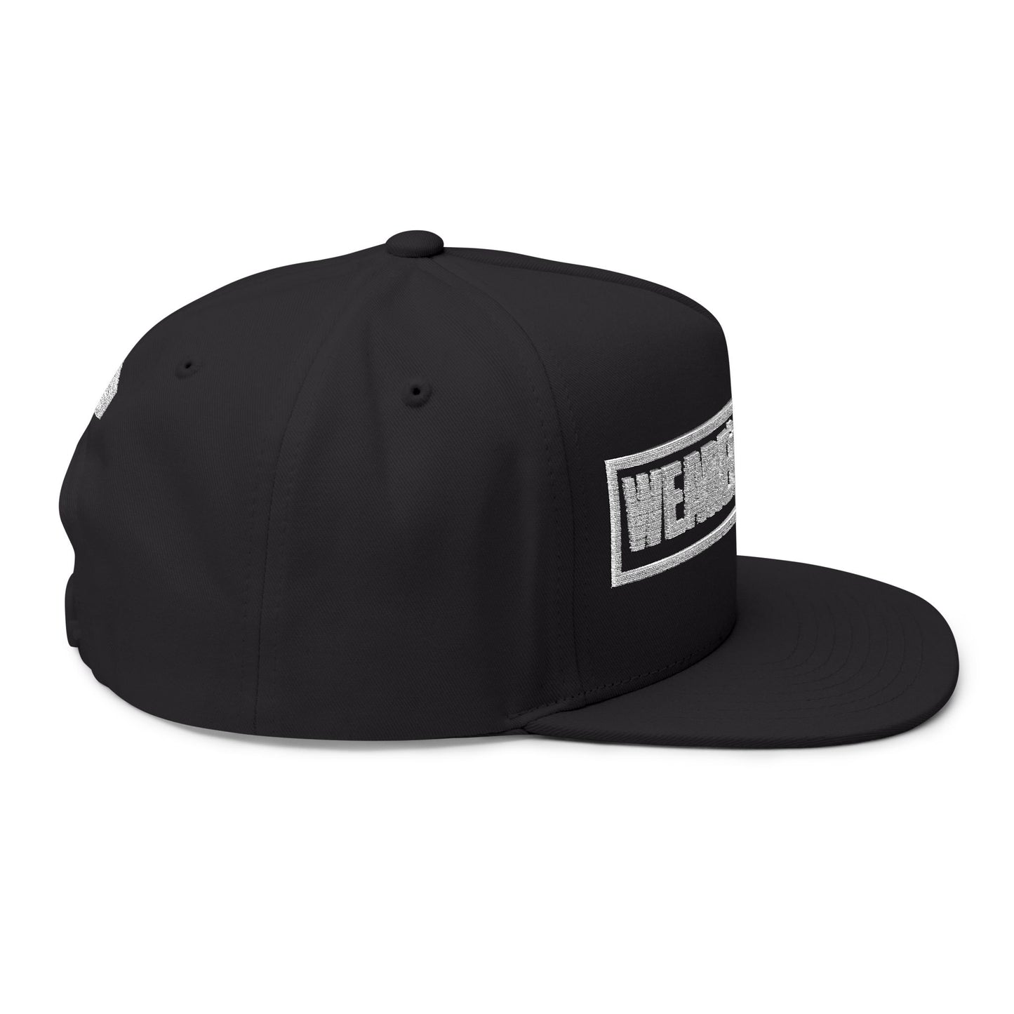 WEAREinapinch Box Logo Flat Bill Snapback – Signature Edition