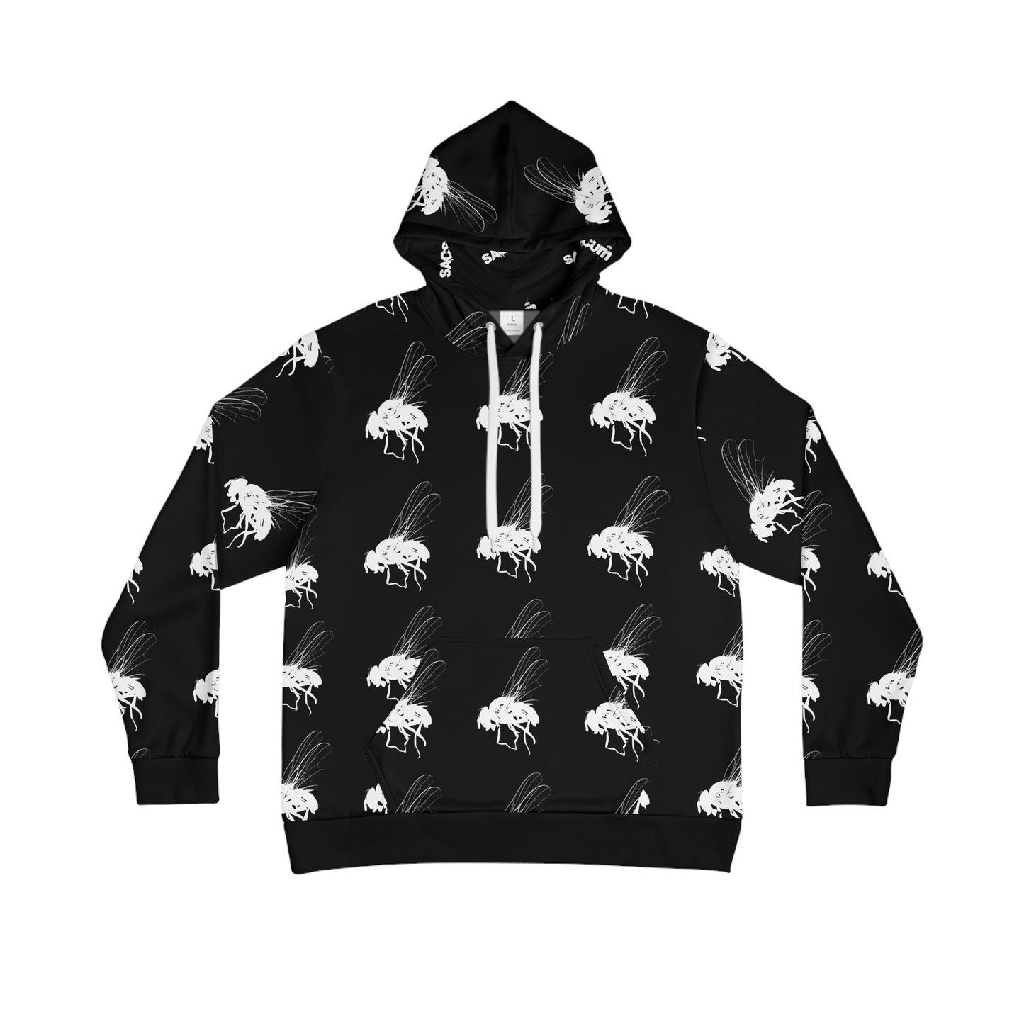 Copy of SACSCUM “Fly Pattern” Premium Hoodie – Blackout Edition