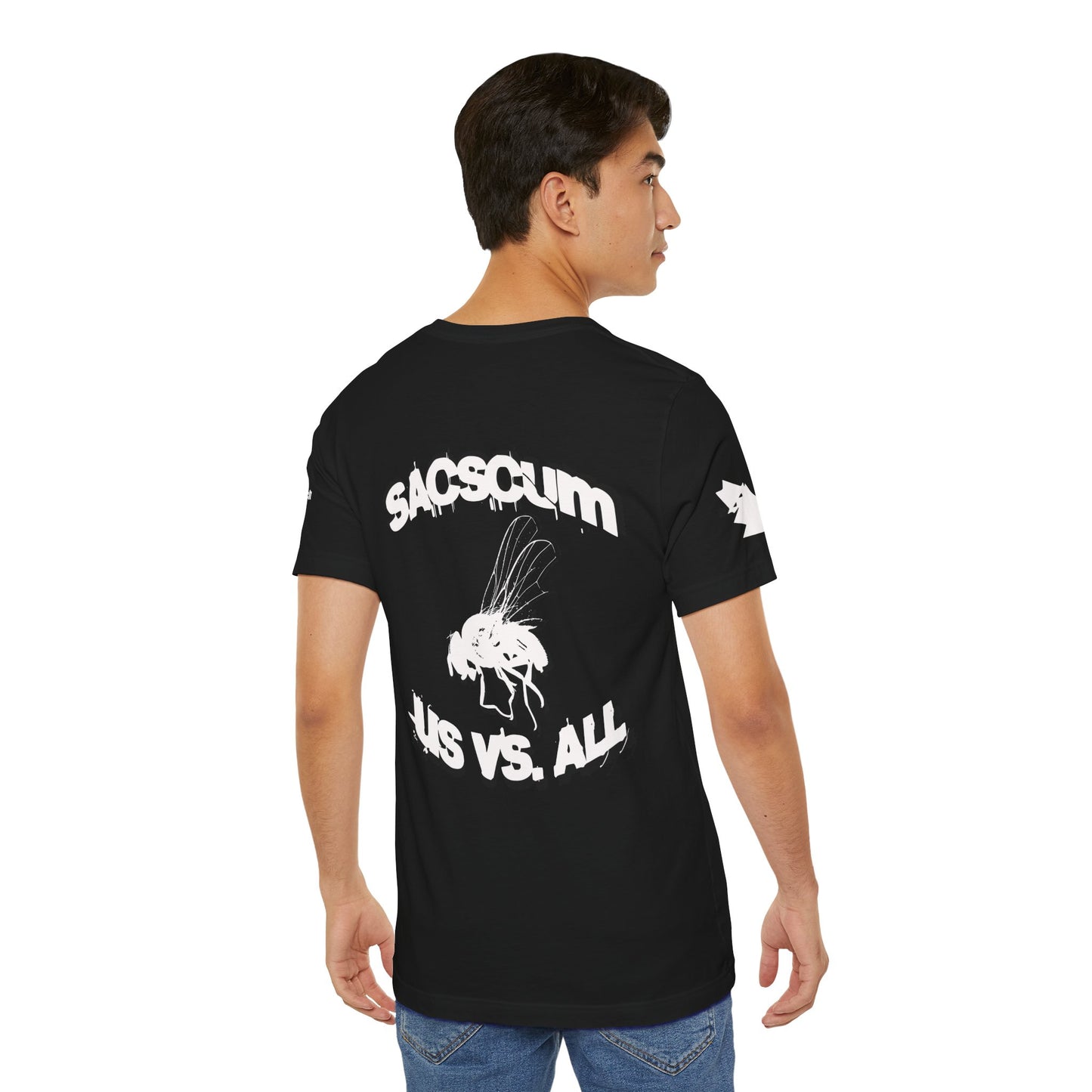 SACSCUM "US vs. ALL" Unisex Graphic T-Shirt