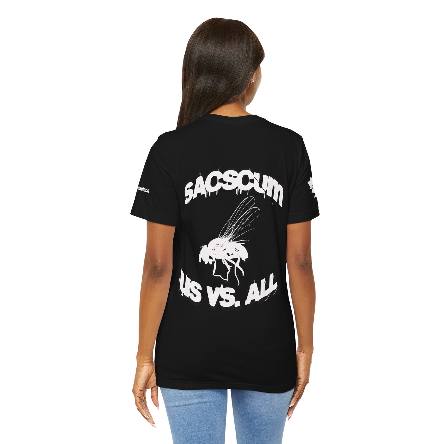 SACSCUM "US vs. ALL" Unisex Graphic T-Shirt