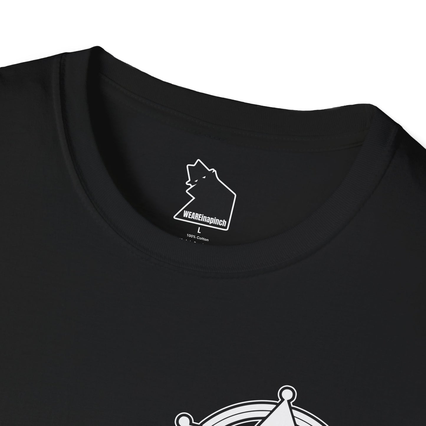 STAY COP READY Tee – WEAREinapinch Shield Design T-Shirt