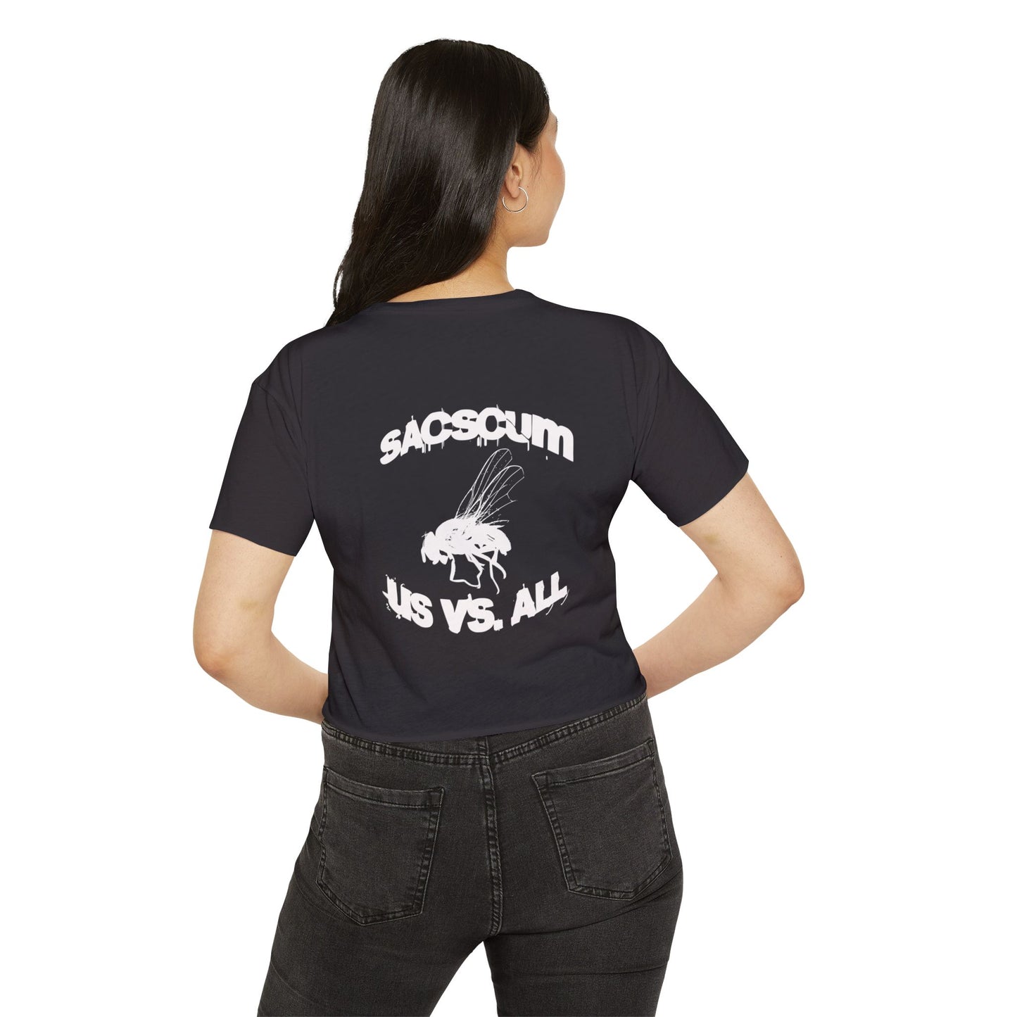 SACSCUM Women's "US vs. ALL" Crop Top