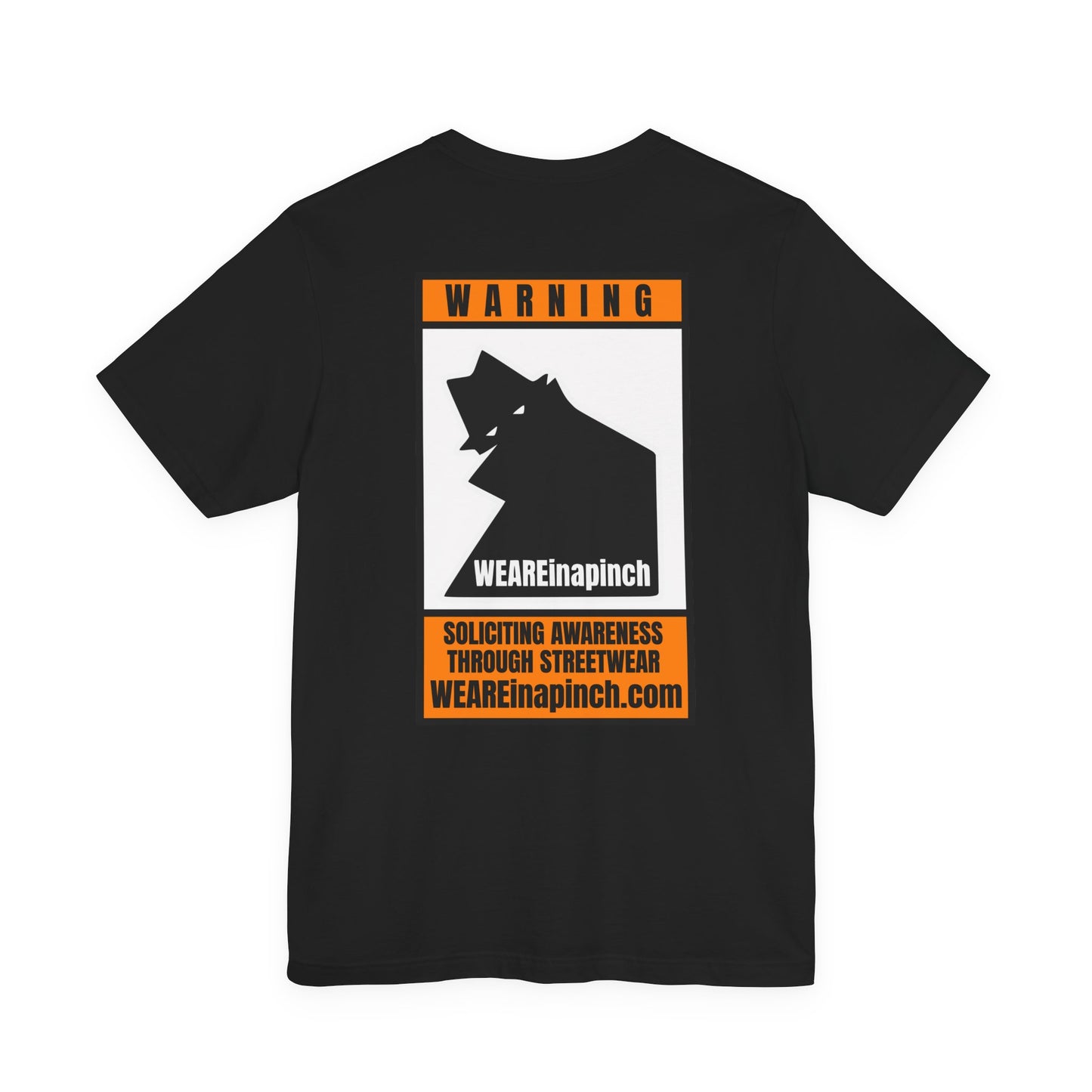 UnFuckwithable™ Warning Tee – WEAREinapinch System-Aware Drop