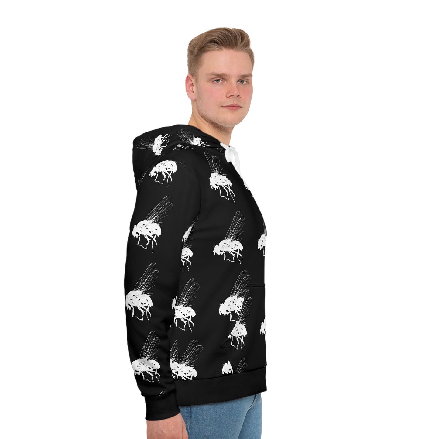 Copy of SACSCUM “Fly Pattern” Premium Hoodie – Blackout Edition
