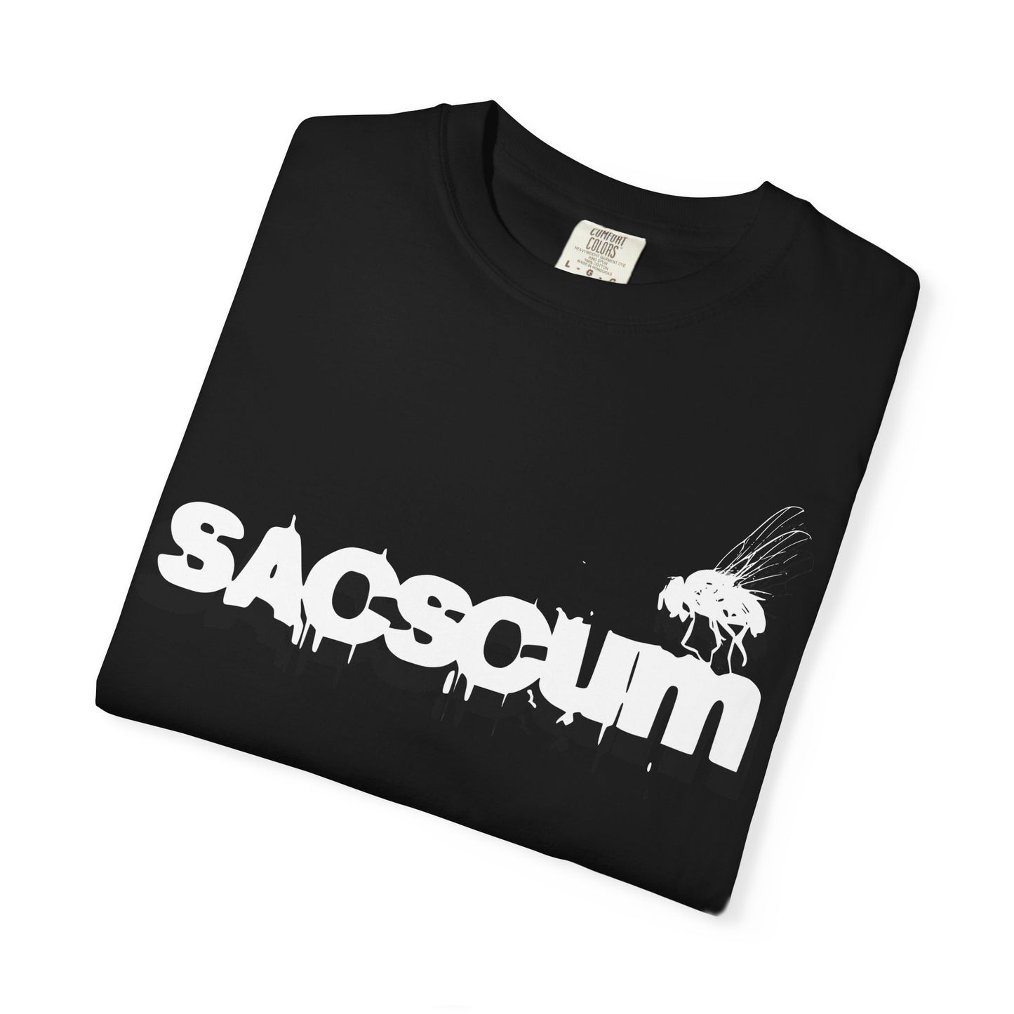 SACSCUM “Us vs. All” Fly Logo Tee – Black