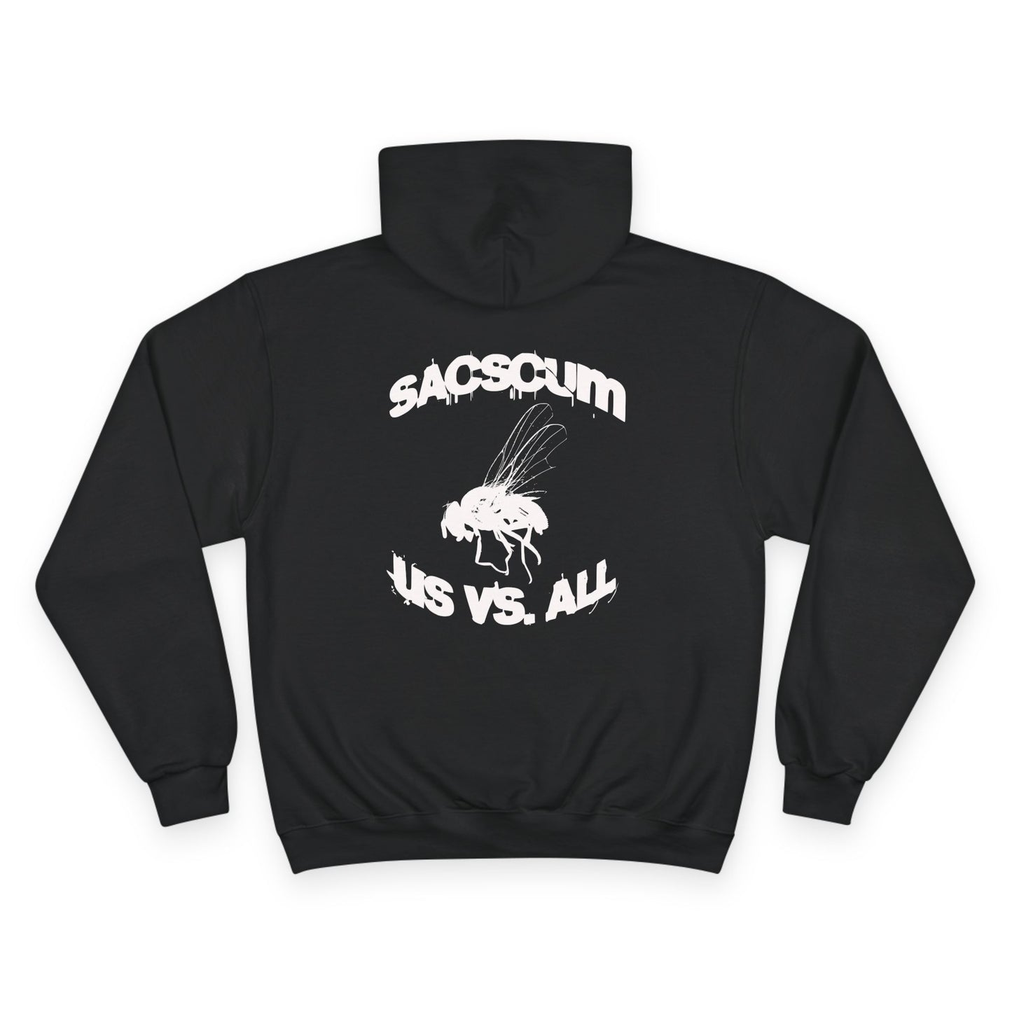 SACSCUM “Us vs. All” Blackout Hoodie – Champion Edition