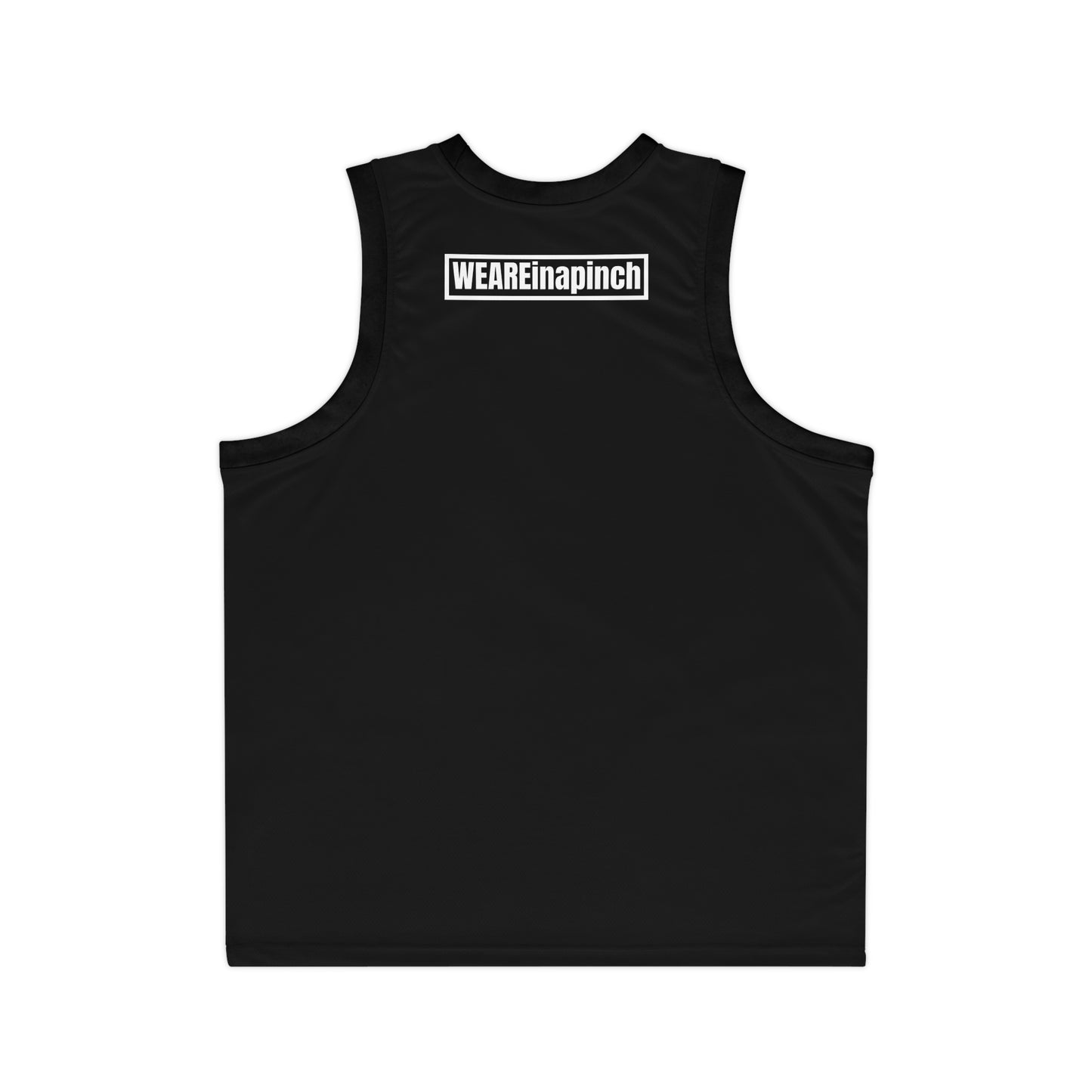 WEAREinapinch Blackout Basketball Jersey – Bandit Front / Box Logo Back