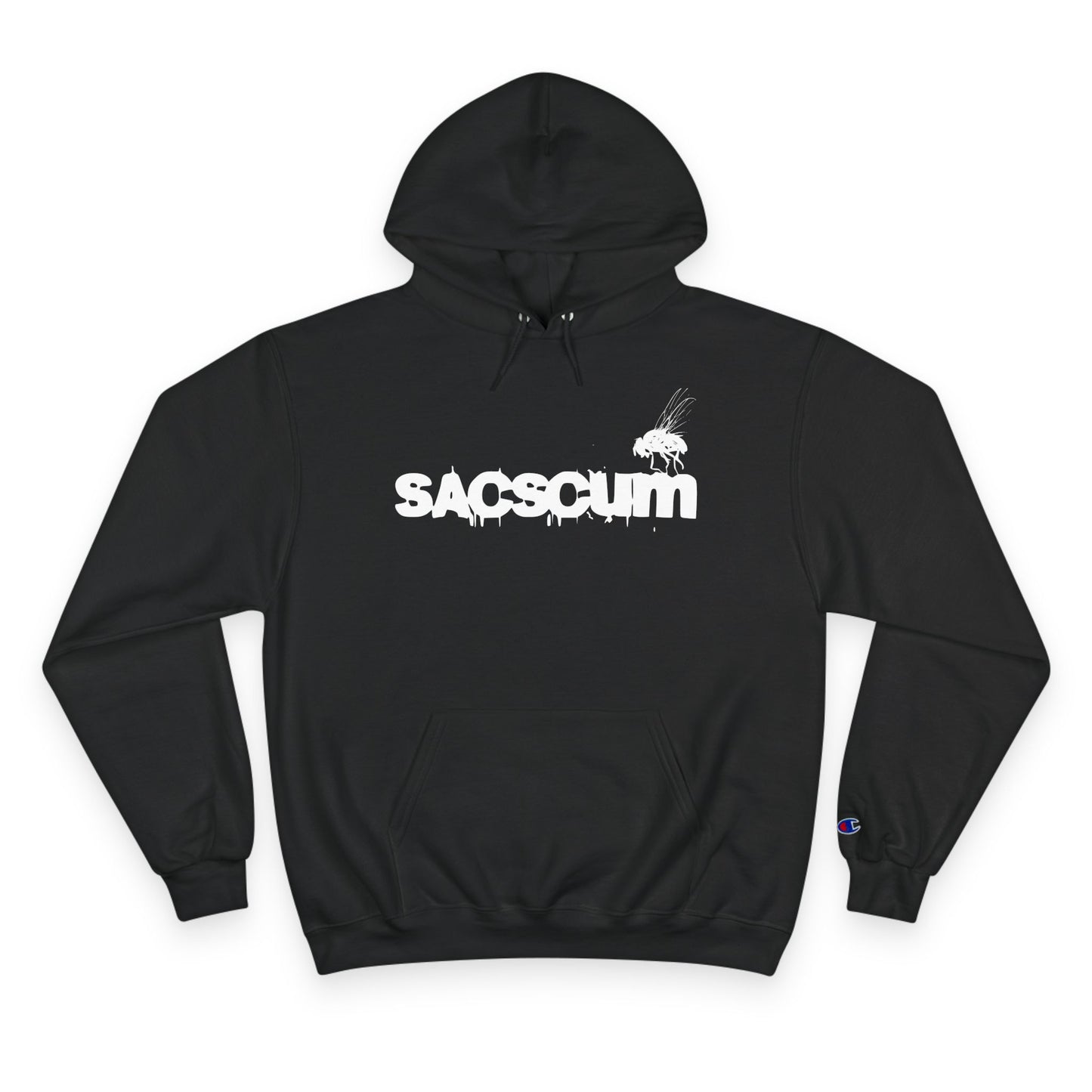 SACSCUM “Us vs. All” Blackout Hoodie – Champion Edition