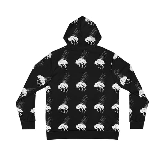 Copy of SACSCUM “Fly Pattern” Premium Hoodie – Blackout Edition