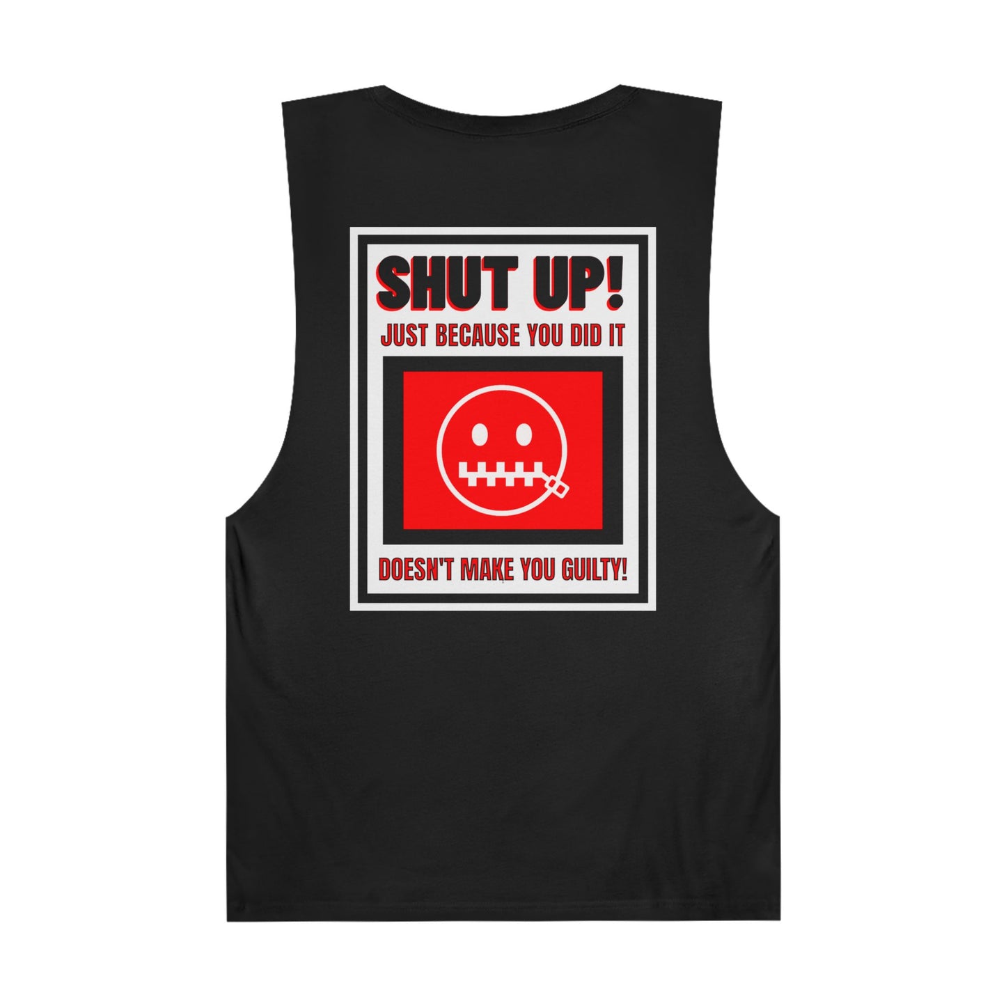 “SHUT UP!” Rights Reminder Tank – WEAREinapinch Legal Defense Drop