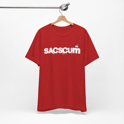 Streetwear Tee Collaboration featuring inapinch along with SacScum - Unisex Jersey Short Sleeve