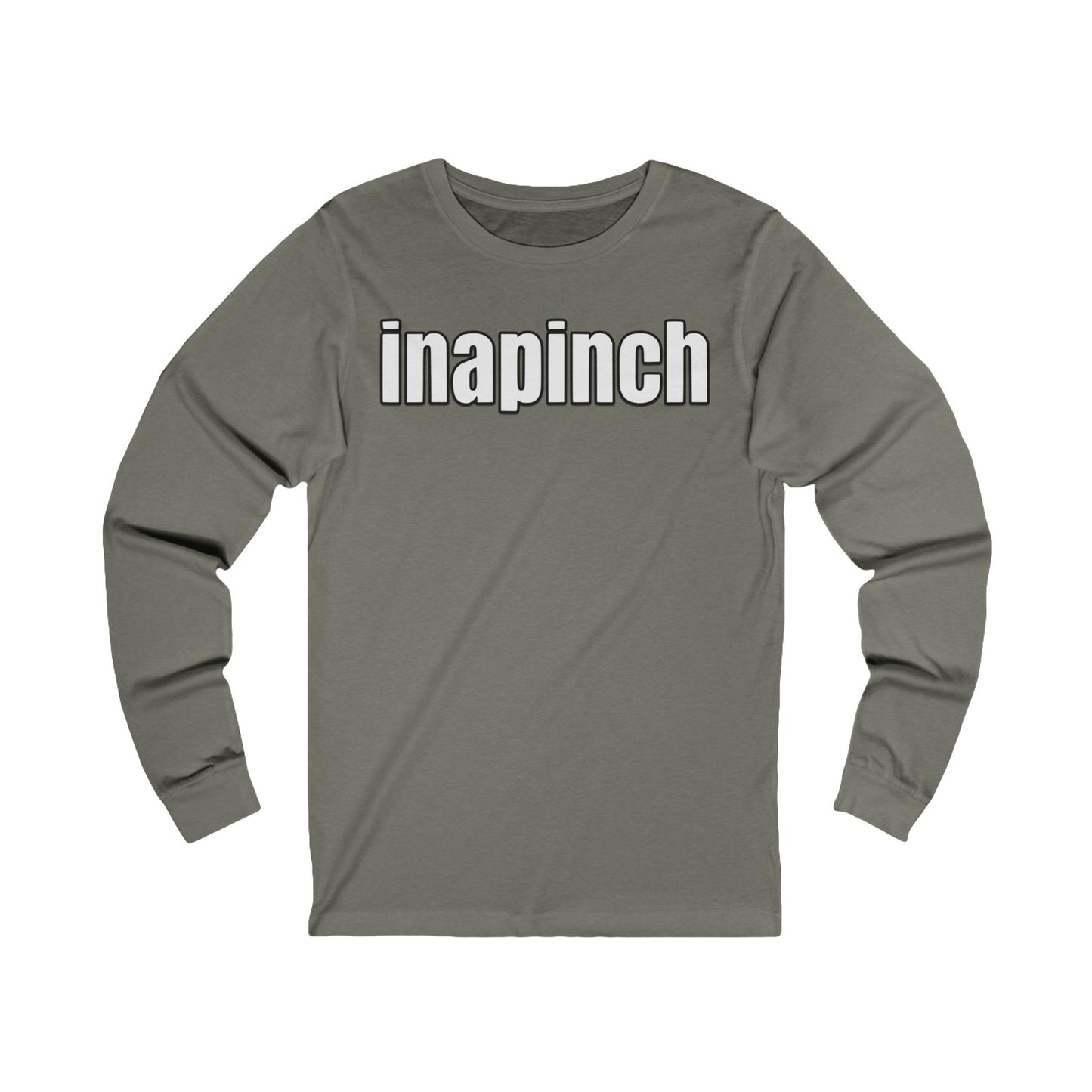 Unisex Long Sleeve Tee - OG inapinch Bandit Logo