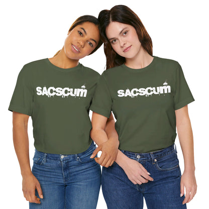 Streetwear Tee Collaboration featuring inapinch along with SacScum - Unisex Jersey Short Sleeve