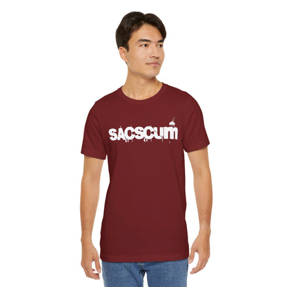 Streetwear Tee Collaboration featuring inapinch along with SacScum - Unisex Jersey Short Sleeve