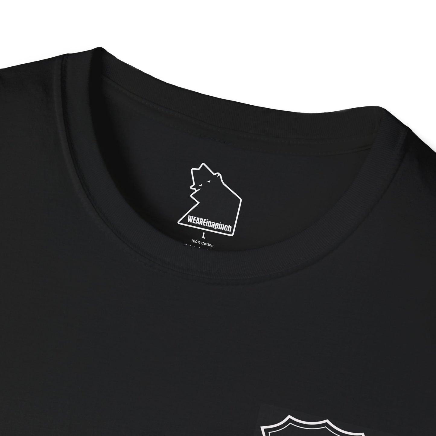 STAY COP READY Tee – WEAREinapinch Shield Design T-Shirt