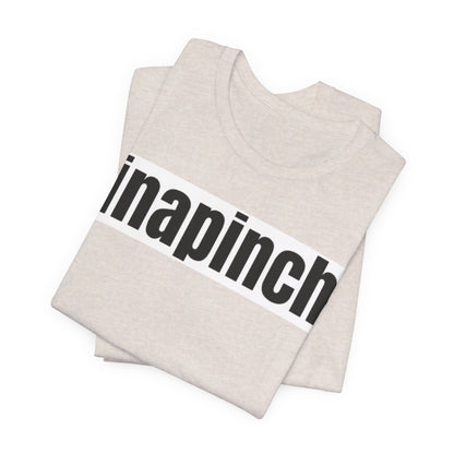 Short Sleeve Tee - WEAREinapinch Bandit Logo with a Twist