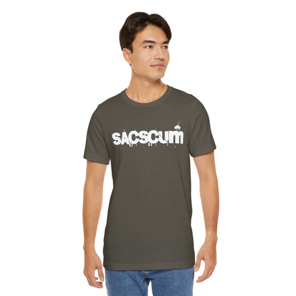 Streetwear Tee Collaboration featuring inapinch along with SacScum - Unisex Jersey Short Sleeve