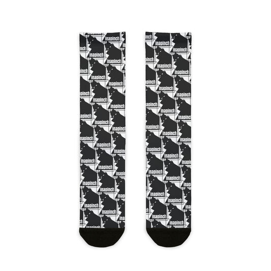 Sublimation Crew Socks inapinch "OG" All Over Print Pattern