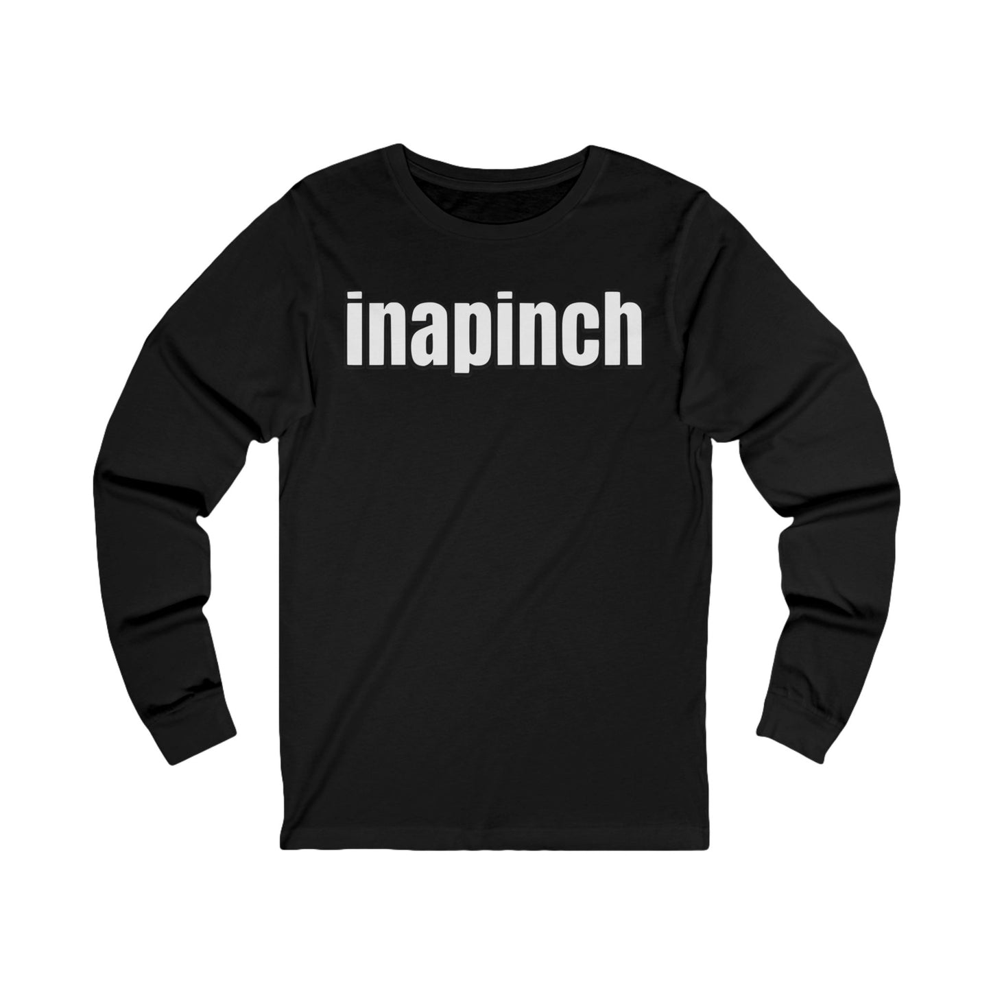 Unisex Long Sleeve Tee - OG inapinch Bandit Logo