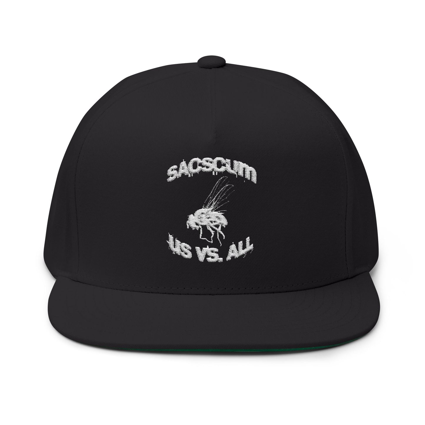 SACSCUM "Us vs. All" Flat Bill Snapback – WEAREinapinch