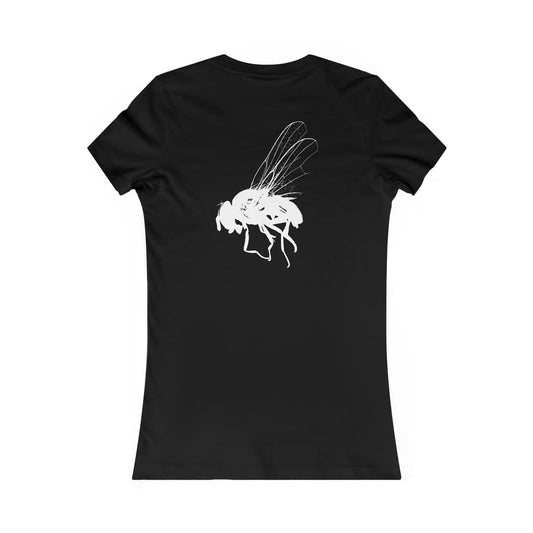 SACSCUM Women’s Fitted Graphic Tee – Black