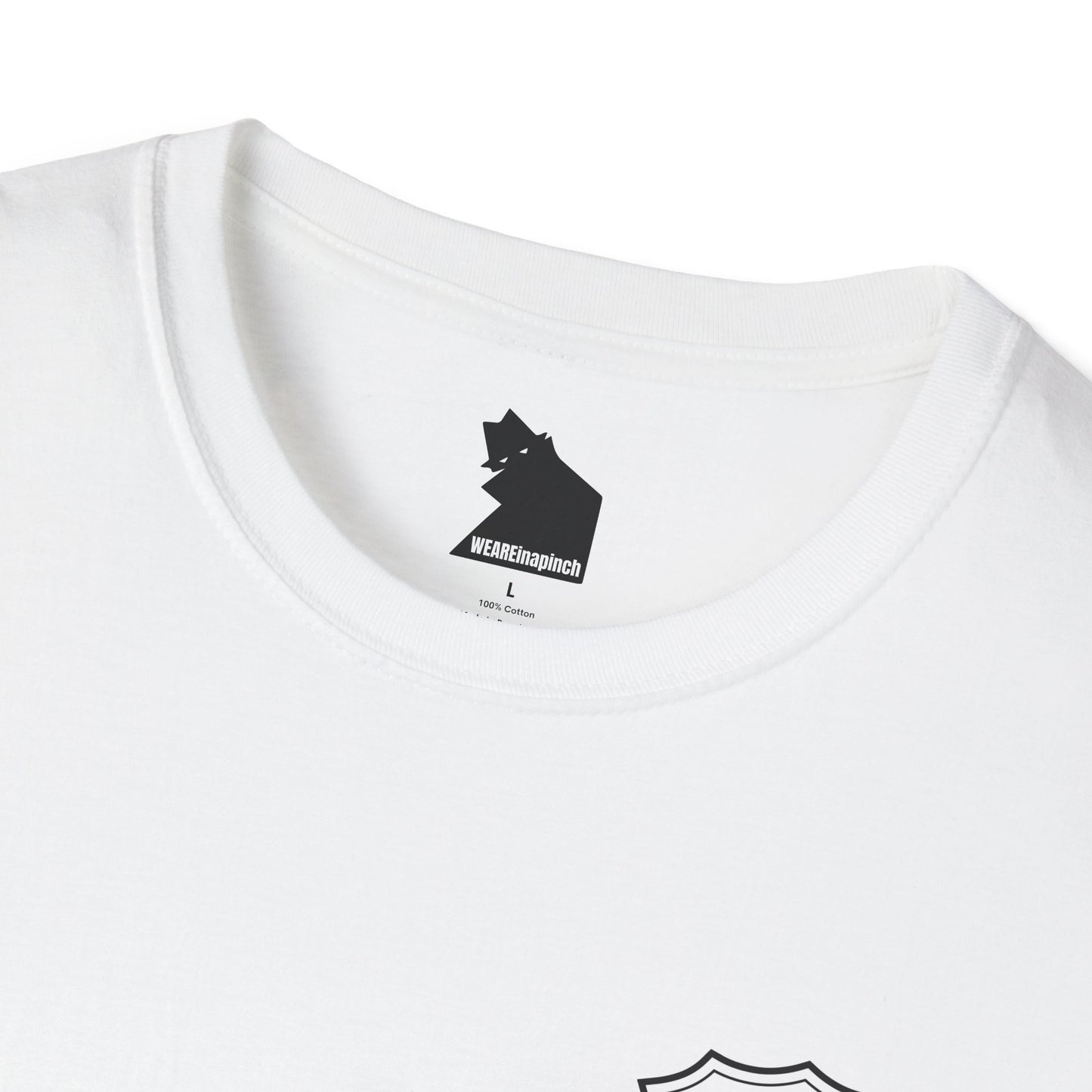 STAY COP READY Tee – WEAREinapinch Shield Design T-Shirt