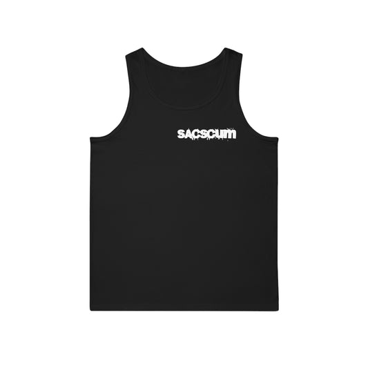 SACSCUM Graffiti Logo Tank – Black