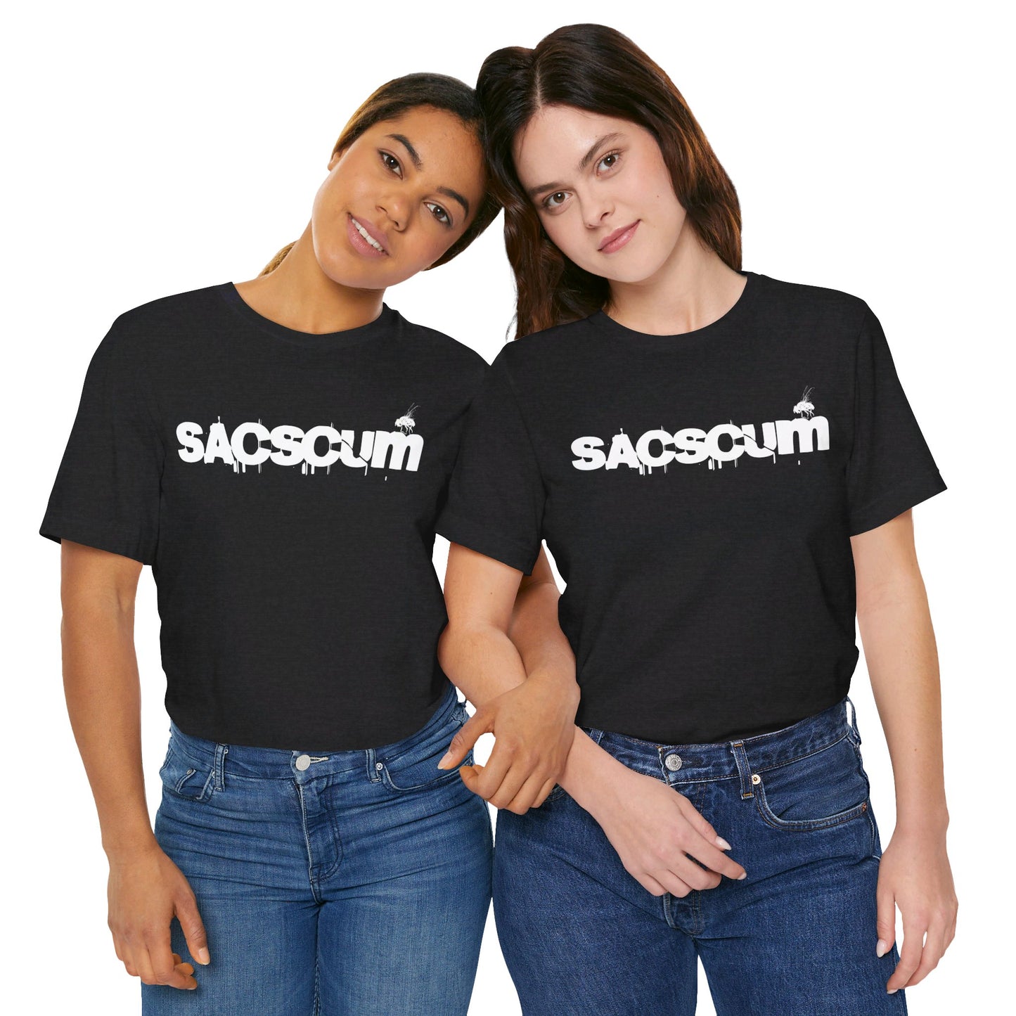 Streetwear Tee Collaboration featuring inapinch along with SacScum - Unisex Jersey Short Sleeve