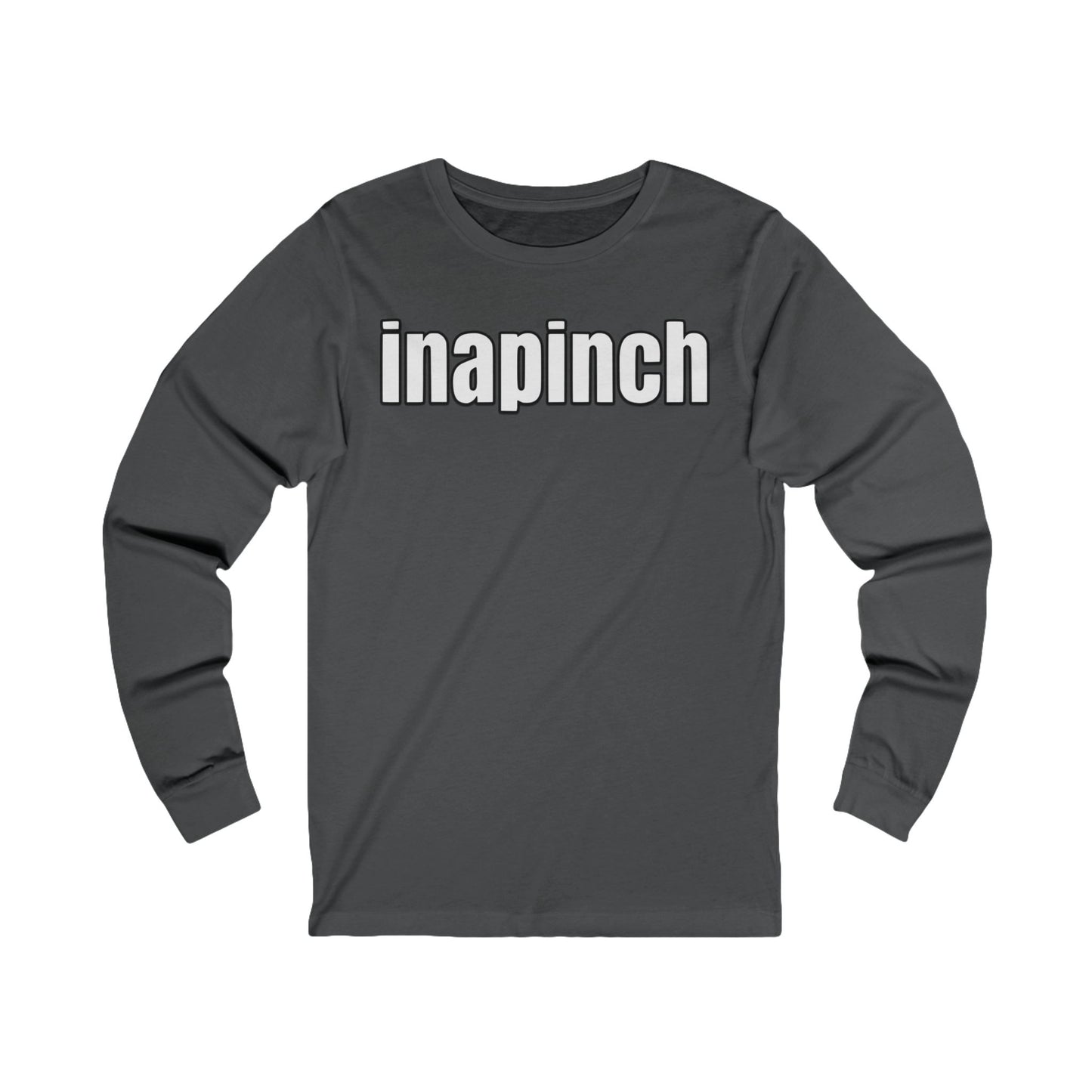 Unisex Long Sleeve Tee - OG inapinch Bandit Logo